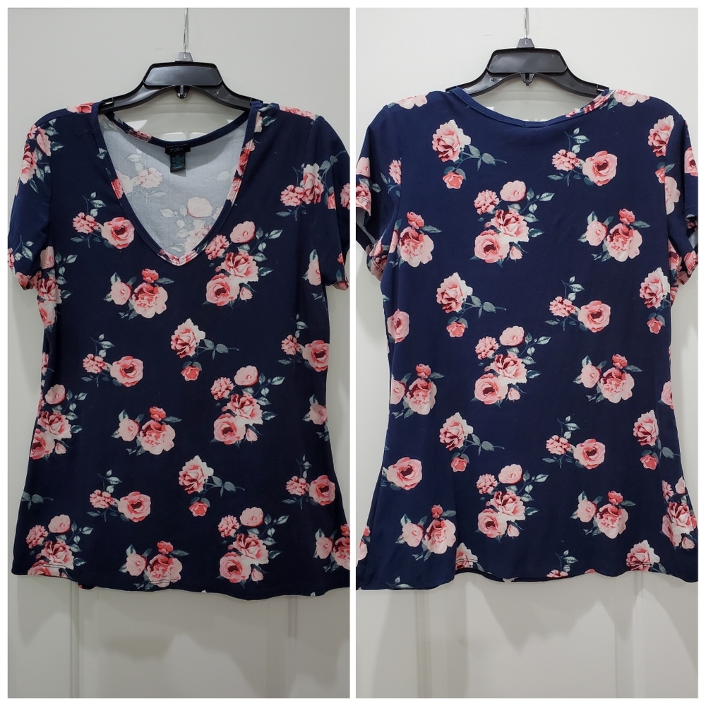 Rue21 Plus Floral Top- Sz 2XL